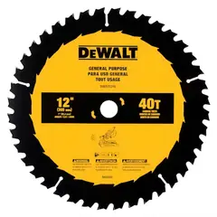 DEWALT - Disco de sierra 40 dientes de 12 pulgadas - Dwa11240