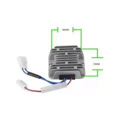 GENERICO - Caja Reguladora 12v 186f 178f 170f Generadores Motores