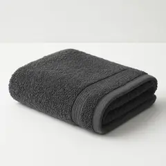 LE NUIT - Toalla de Mano Visita 350 Gramos Algodón Egipcio Gris