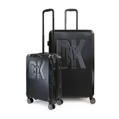 DKNY - Pack 2 Maletas Donna Karan Luxe S 10kg + L 23kg negra