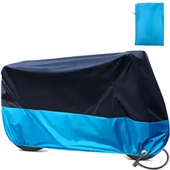 WELDMON - Carpa Oxford impermeable Cubre Moto Bicicleta - XL
