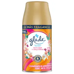 GLADE - Automático Repuesto Naranjo y Orquídeas 270 ml