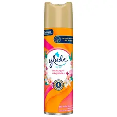 GLADE - Desodorante Ambiental Naranjo y Orquídeas Aerosol 360 ml