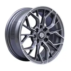 GENERICO - Set 4 llantas 13x6 4*100/114 Arion Machine Gunmetal