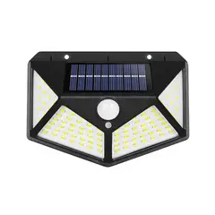 IRM - Aplique Lámpara De Pared Solar Usb 114LED