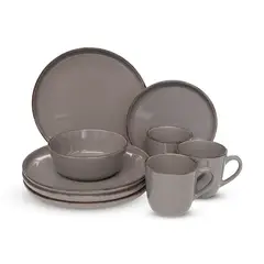 WAKESHOME - Set 16 Pcs Juego De Vajilla-Berlin Completo Ceramica