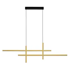 BOSCO - LÁMPARA COLGANTE ANTAMA DORADO LED 40W DIMEABLE 3200K