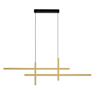 BOSCO - LÁMPARA COLGANTE ANTAMA DORADO LED 40W DIMEABLE 3200K