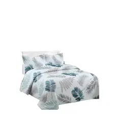 GENERICO - Cubrecama Verano 2 Plazas Quilt De Diseños Estampados