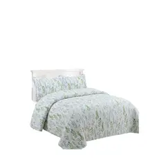 GENERICO - Cubrecama Verano 2 Plazas Quilt De Diseños Estampados