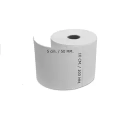 GENERICO - Rollo Etiquetas Termica Autoadhesivas 100 x 100 Mm 500 Uds