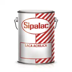 SIPA - Laca acrílica blanca cubriente 1 gal