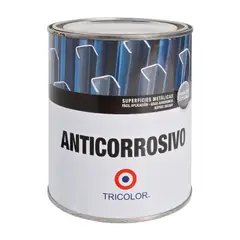 TRICOLOR - Anticorrosivo negro 1/4 gal