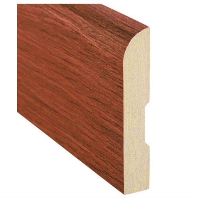 Guardapolvo rodon MDF folio merbau 12x68mm 2,4mt