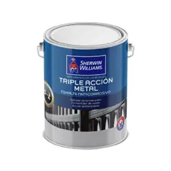 SHERWIN WILLIAMS - Esmalte anticorrosivo Triple acción verde petroleo 1 gal