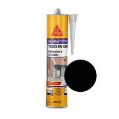 SIKA - Sellador poliuretano Sikaflex 11-FC Purform negro 300 ml