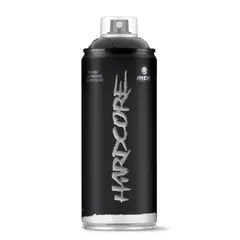 MONTANA - Pintura en spray Hardocore negro mate 400 ml