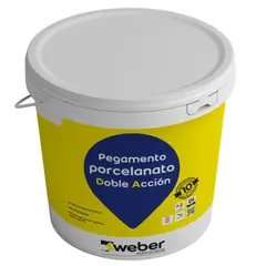 WEBER - Adhesivo porcelanato pasta DA 25 kg