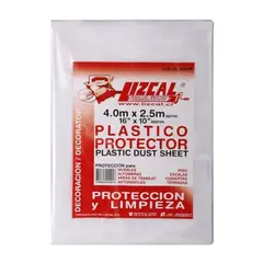 LIZCAL - Protector plástico para pintar 10 mt2