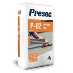 PRESEC - Mortero piso normal (P-02) saco 25kg