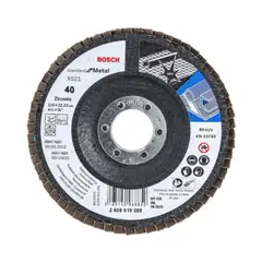 BOSCH - Disco traslapado flapdisc 4 1/2" G40