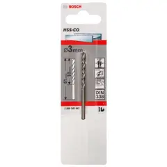 BOSCH - Broca metal cobalto 3,0mm