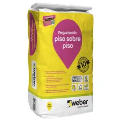 WEBER - Adhesivo cerámico polvo piso sobre piso 25 kg