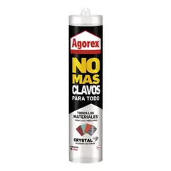 AGOREX - Adhesivo no mas clavos para todo crystal 290 grs