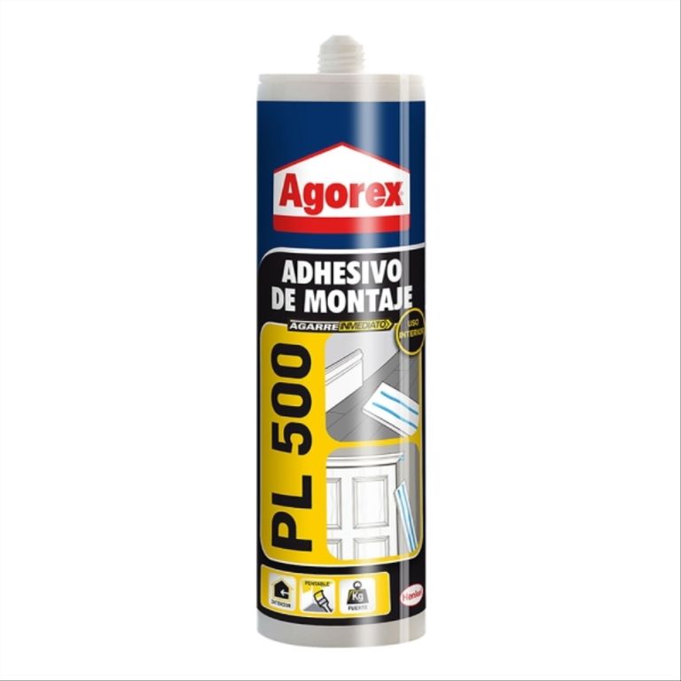 Adhesivo de montaje PL500 375 gr