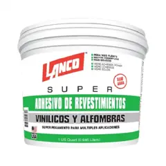 LANCO - Adhesivo alfombra/vinílico 1/4 gal