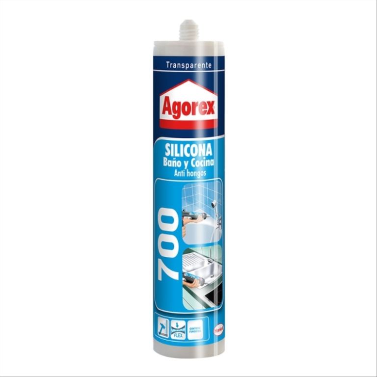 Silicona antihongo para baño y cocina Elasto-700 blanco 300 ml