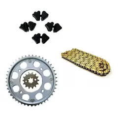 GENERICO - Kit Transmision Honda Cb 190r Premium + Damper Japones