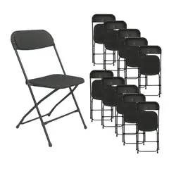 AGM - Pack 10 sillas plegables para evento