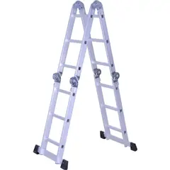 PRORAMP - Escala articulada aluminio 12 peldaños multiproposito