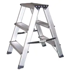 PRORAMP - Escalera piso aluminio 3 peldaños