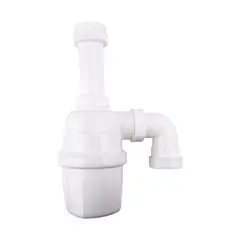 HOFFENS - Sifon lavaplatos loa 1 1/2 - 11/4" salida curva