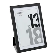 VGO - MARCO PLASTICO NEGRO CON PASPARTU 15x20 SIN PASPARTU 20x25