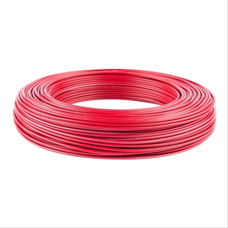 Alambre genlis nya 1,5 mm rojo h07v-u rollo 100mt