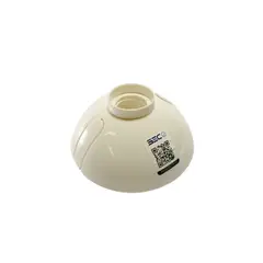 LEXO - Portalampara tipo plafon blanca E-27