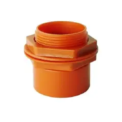 NOVOPLAST - Terminal PVC conduit 25mm con tuerca