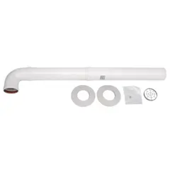 SPLENDID - Kit Ducto para calefont blanco 6/10 cm tiro forzado cámara abierta