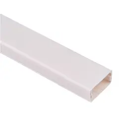 DRL - Moldura pvc con autoadhesivo 20x10mm 2mt tira para canaleta