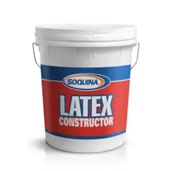 SOQUINA - Látex Constructor blanco 4 gal