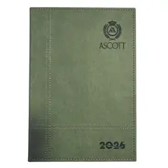 ASCOTT - Agenda 2026 Italiana Verde Musgo Dia Por Pagina