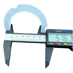 OSTER - Sello De Goma Para Cafeteras 58mm Transparente Blanco Modelo 2