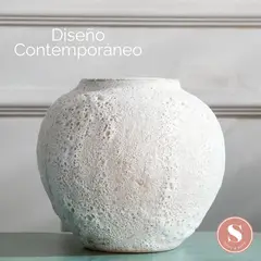 SANTU HOME & DECO - Jarrones Decorativos Rústico Estilo Nórdico