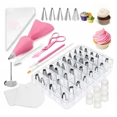 GENERICO - Kit De Decoración 83 Unidades C/picks/bolsa Pastelera Y+