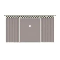 HALTEN - Bodega de Jardín BellaC Acero 386mt2 343×142×184cm