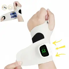 GENERICO - Masajeador Manos Muscular Portatil Electrico Tunel Carpiano Alivio