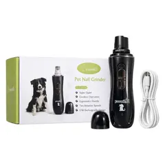 GENERICO - Cortador o lima de uñas eléctrica para mascotas